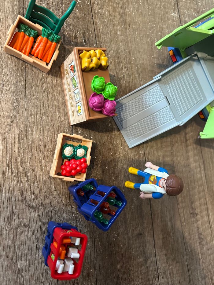 Camionnette fruit et légumes playmobil - photo numéro 2