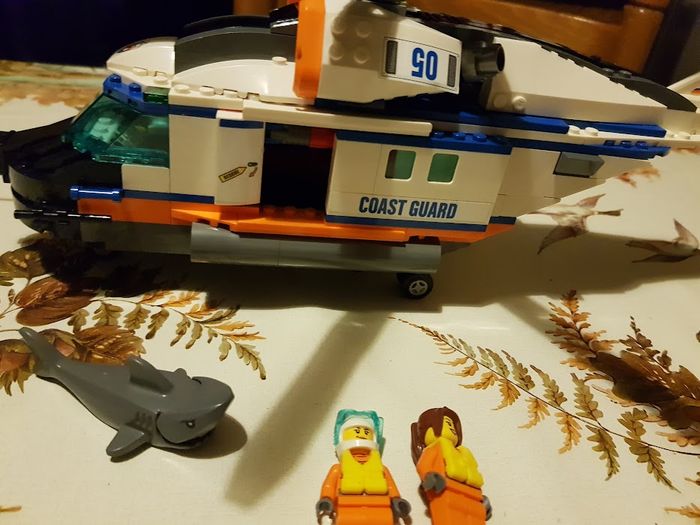Grand hélicoptère de secours 40 cm - 60166 - Lego - photo numéro 3