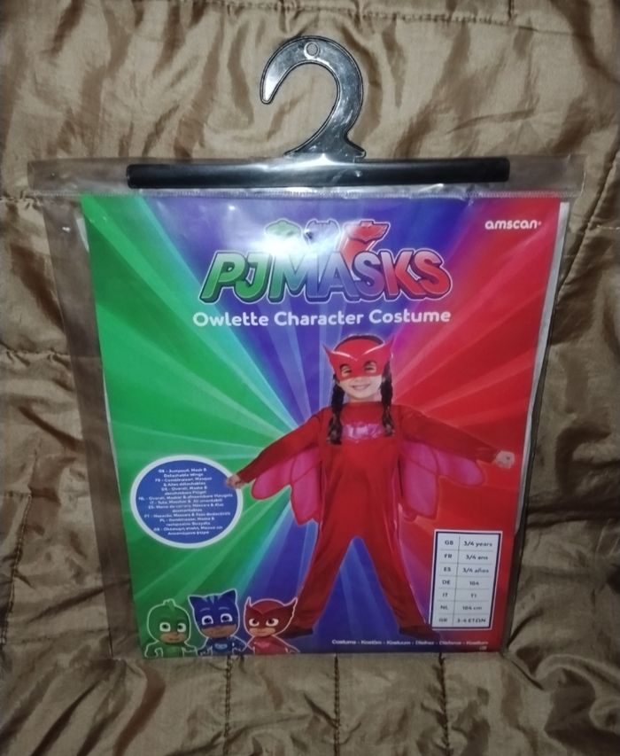 déguisement pjmasks amscan taille 3/4 ans
