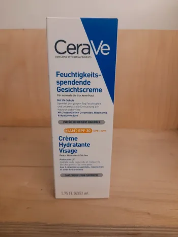 Crème hydratante visage