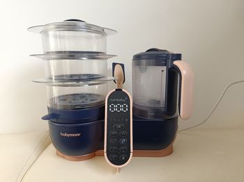 Babymoov nutribaby xl bleu et rose