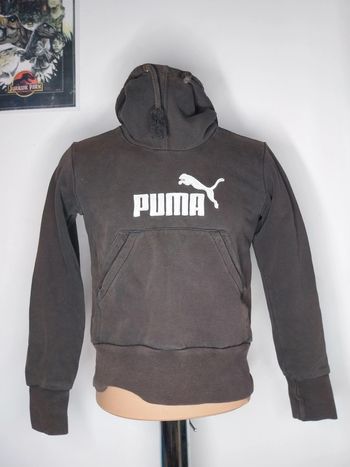Pull sweat à capuche montant puma effet cagoule XS en très bon état
