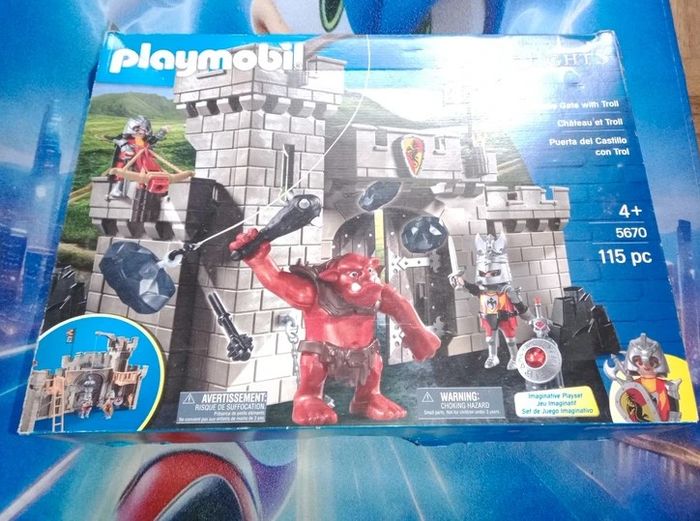 Playmobil 5670 citadelle des chevaliers du dragon avec troll - photo numéro 7