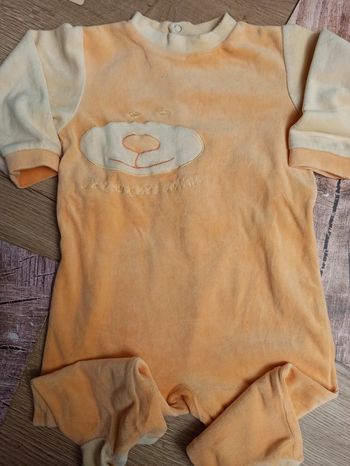 Pyjama velours mixte 18mois