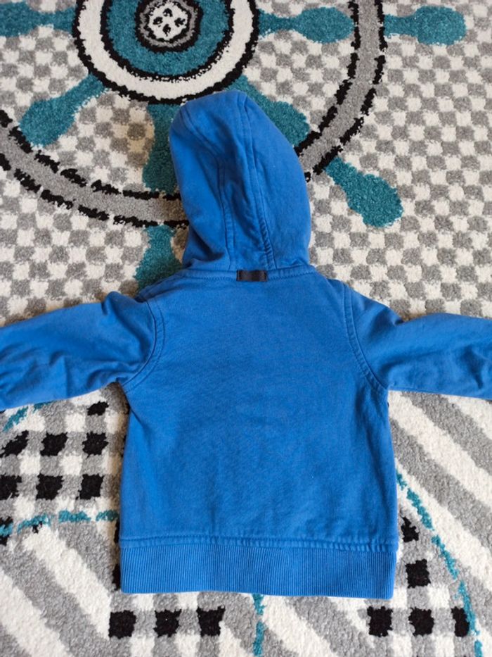 Lot de 2 gilets zippé à capuche - Taille 9 mois - photo numéro 8