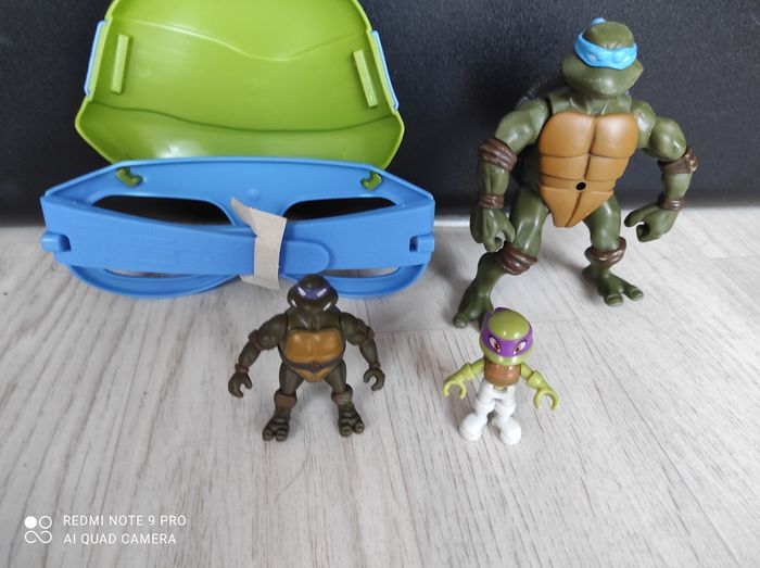 Lot figurines tortue Ninja - photo numéro 3