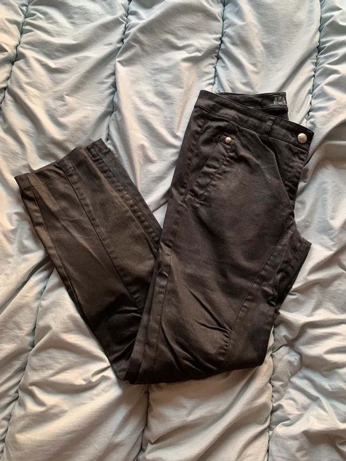 Pantalon satiné Javier Simorra 36 - photo numéro 6