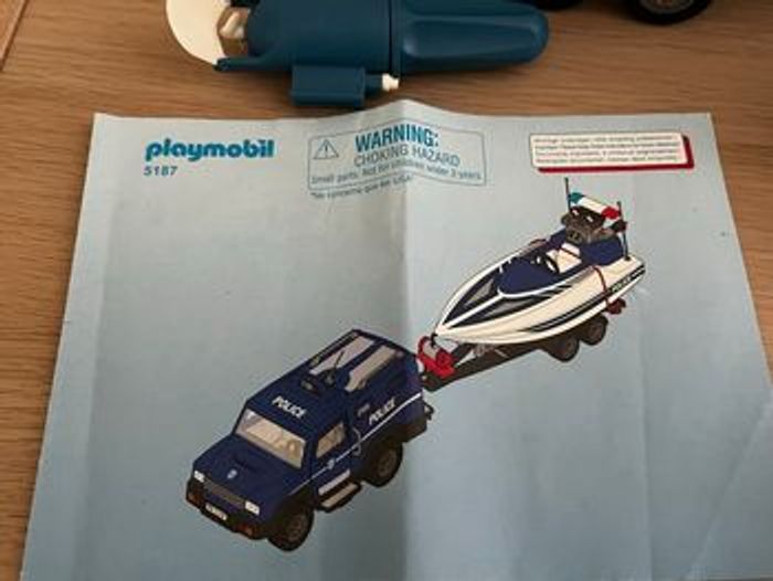 Camion et bateau playmobil - photo numéro 8