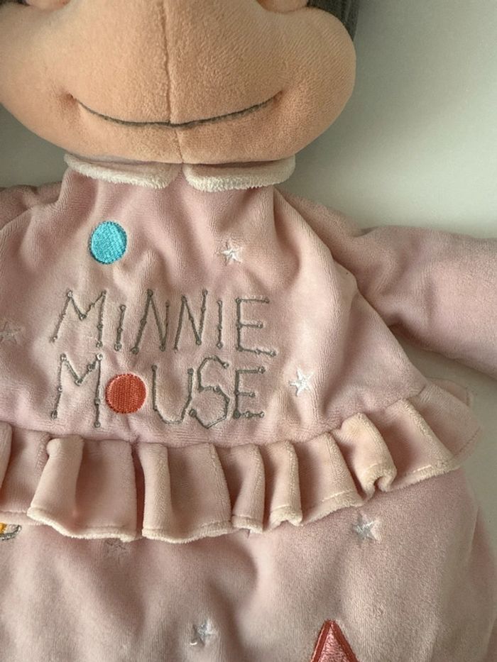 Doudou Minnie Mouse Disney Baby – rose pastel - photo numéro 2