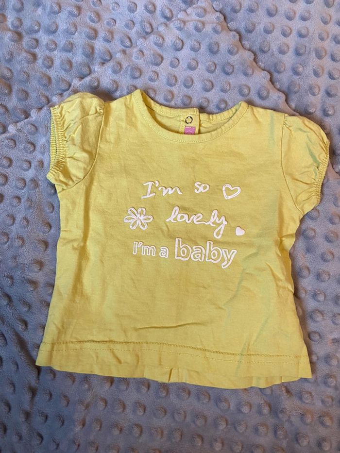 Ensemble T-shirt + legging, 6 mois - photo numéro 2