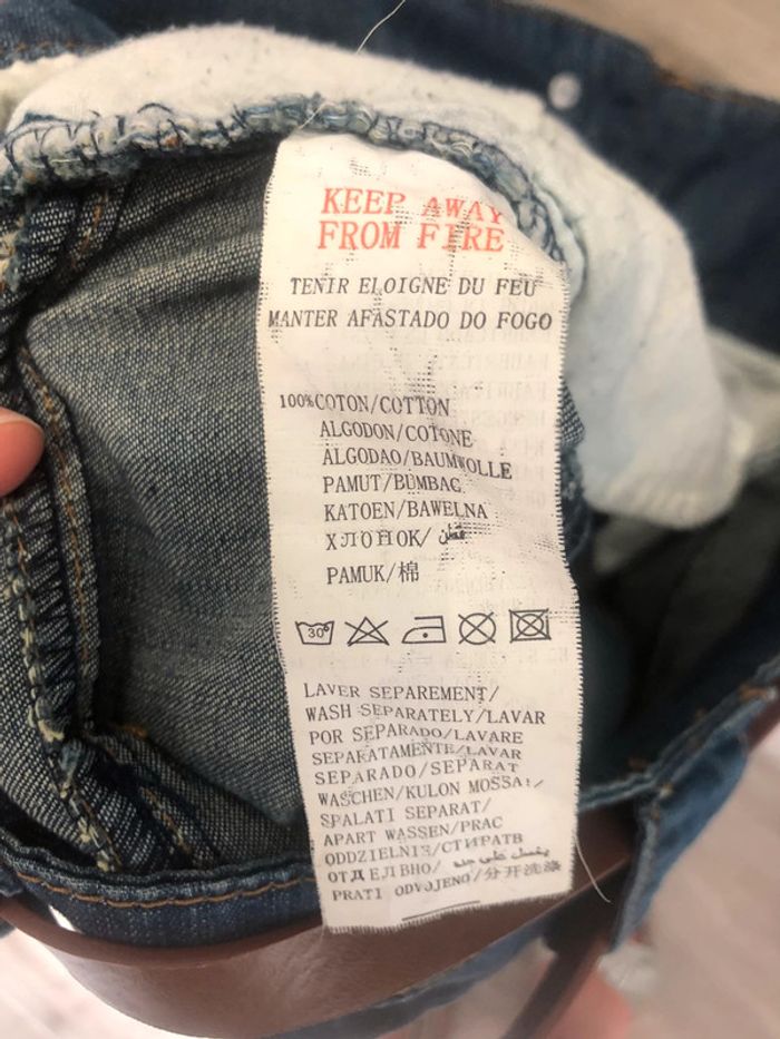 Jupe en jeans Kiabi taille 40 - photo numéro 4