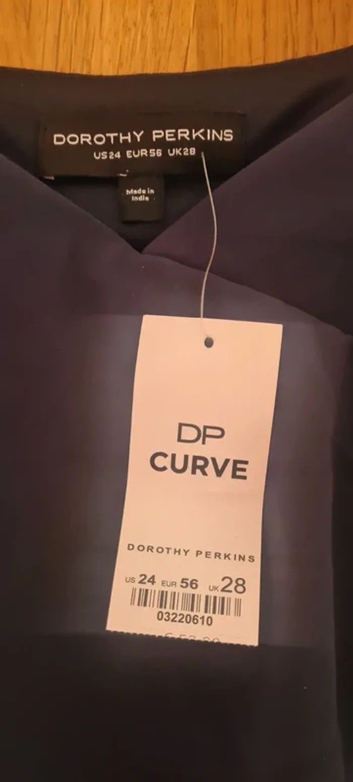 Robe longue marine Dorothy Perkins - photo numéro 2