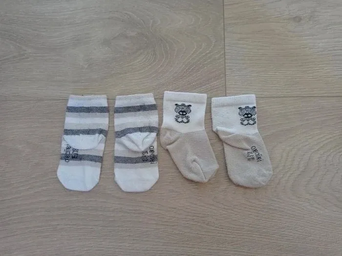 Lot de 2 paires de chaussettes Obaïbi 15/18 - photo numéro 2