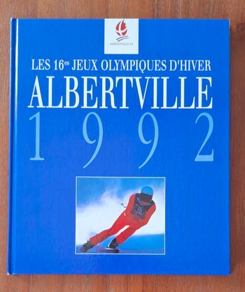 livre "Les 16ème Jeux Olympiques D'hiver Albertville 1992" 