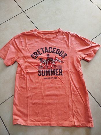 T shirt sequins Gémo