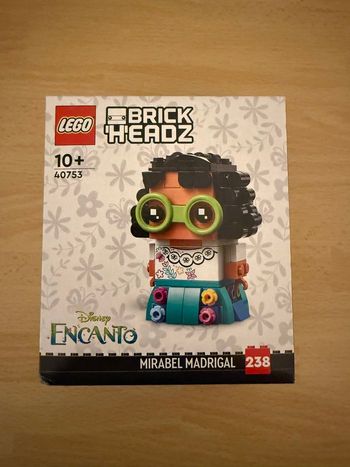 LEGO 40753 – Mirabel Madrigal BrickHeadz Disney Encanto – 179 pièces – Neuf scellé