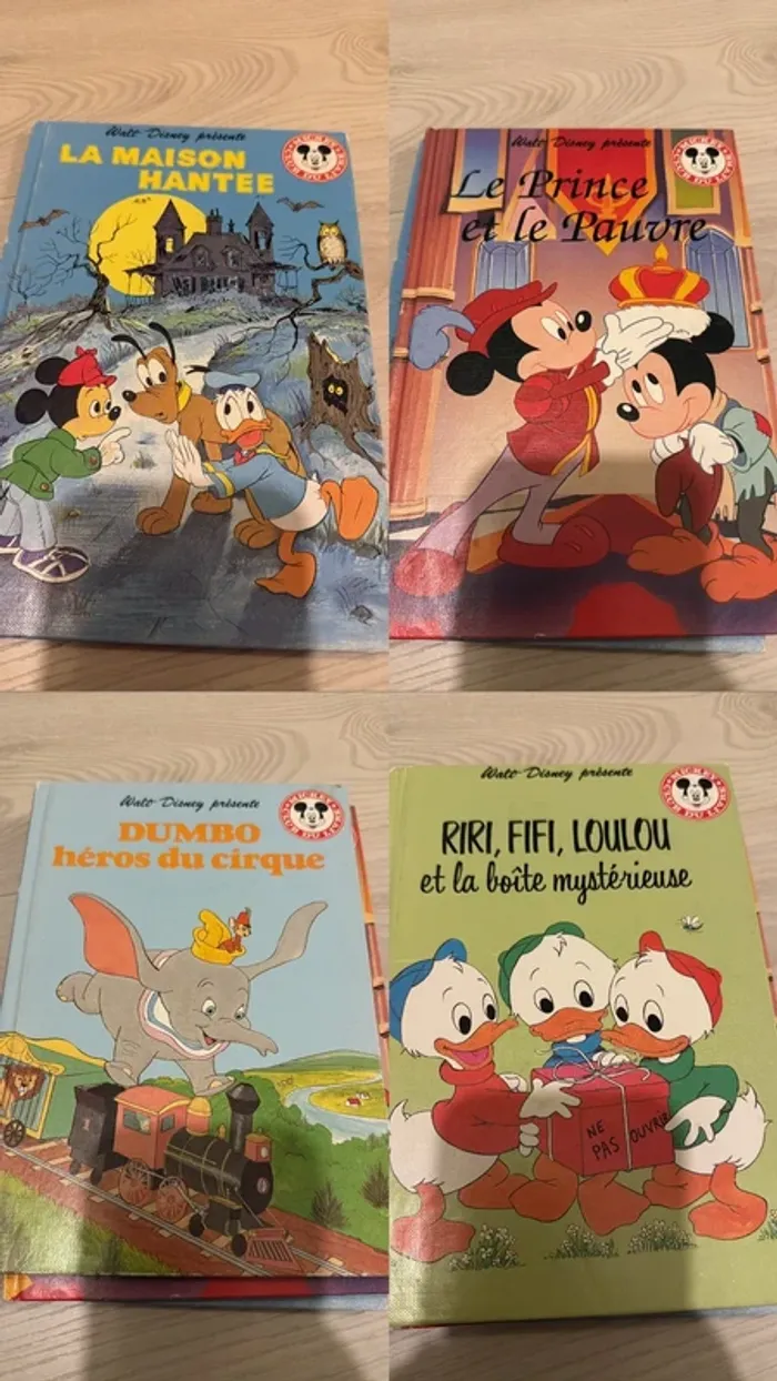 5 livres Disney