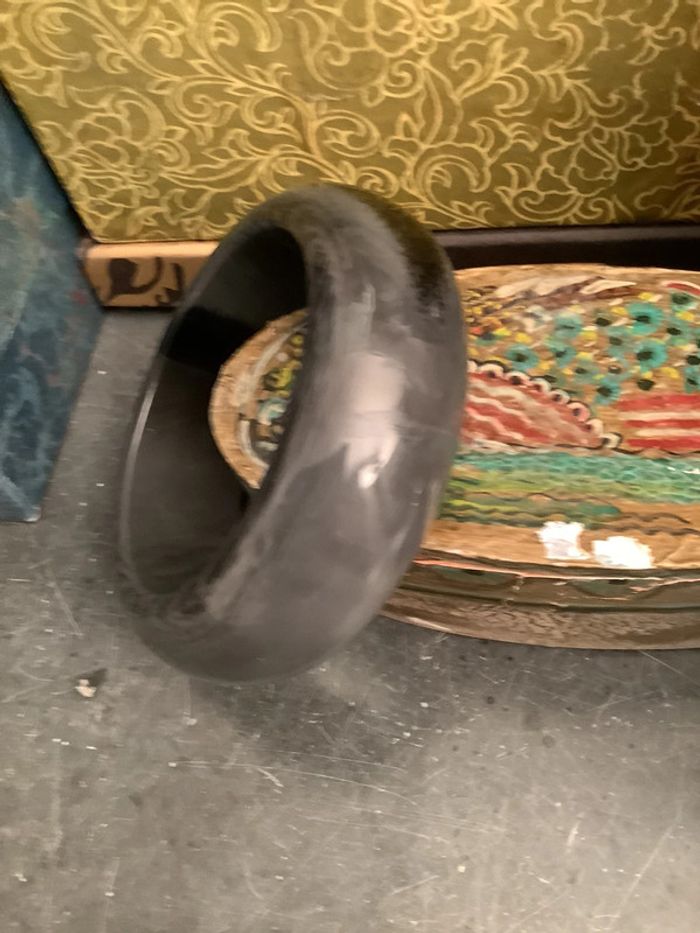 Bracelet résine veiné neuf sans étiquette - photo numéro 2