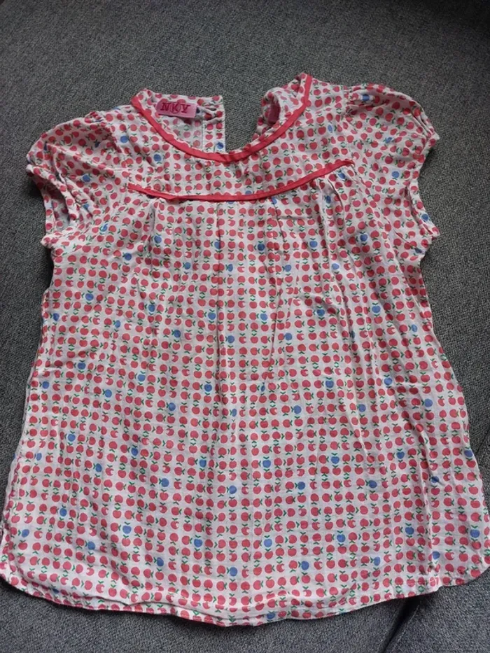 Tshirt chemise pommes