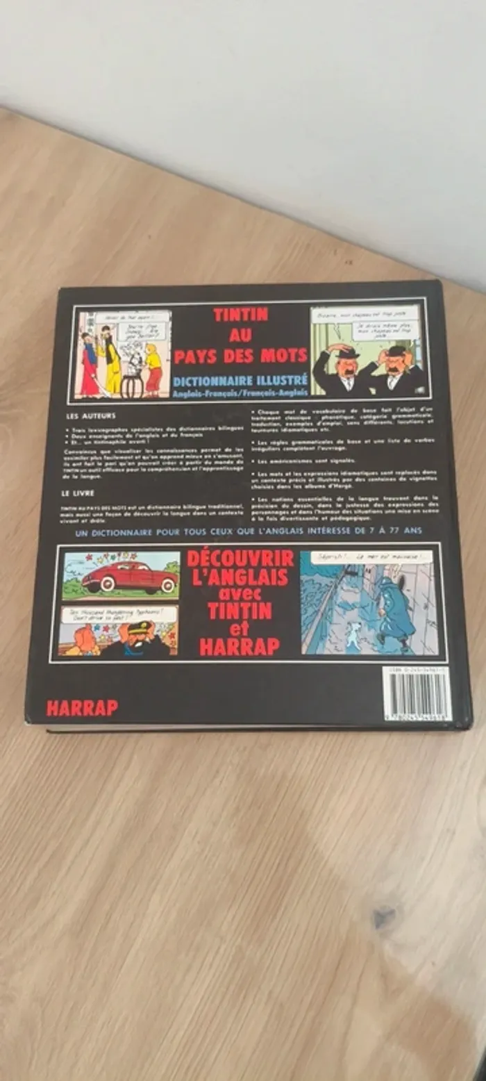 Livre tintin au pays des mots - photo numéro 2