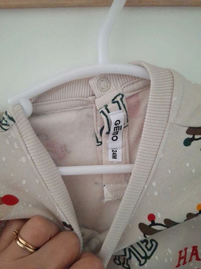 Pull de noel gemo 24 mois mixte - photo numéro 2