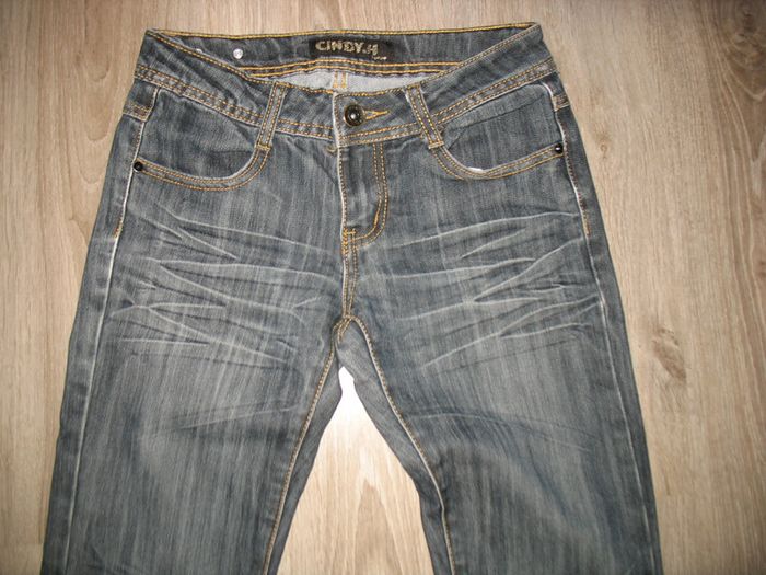 JEAN SLIM BLEU "CINDY-H" - TAILLE 36 - n°05 - photo numéro 3