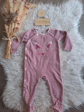 Pyjama velour sergent major 9mois