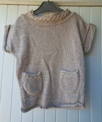 Pull manches courtes 6ans