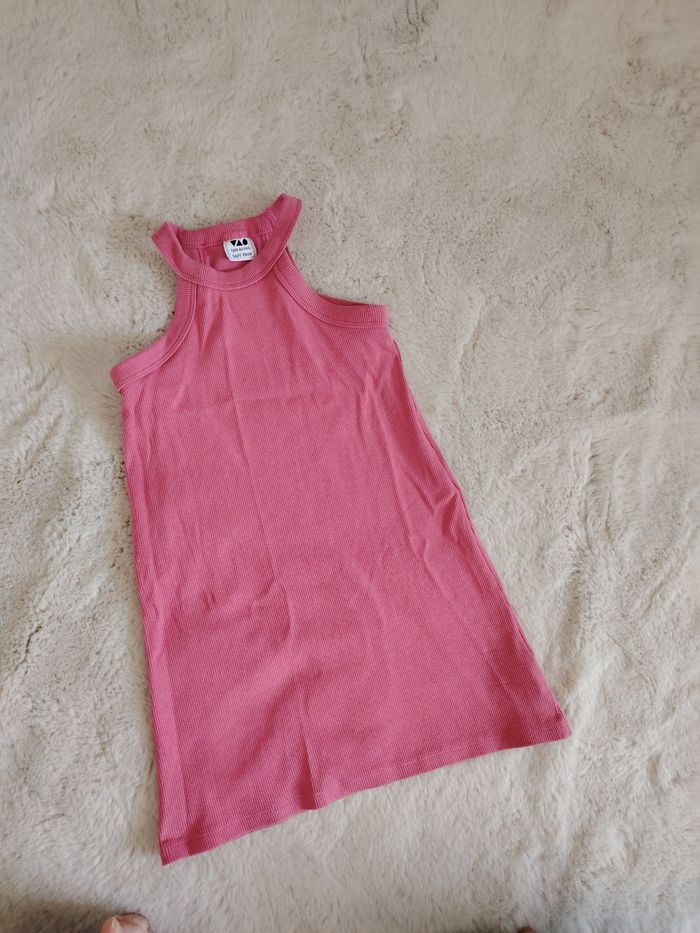 Robe rose été fille
