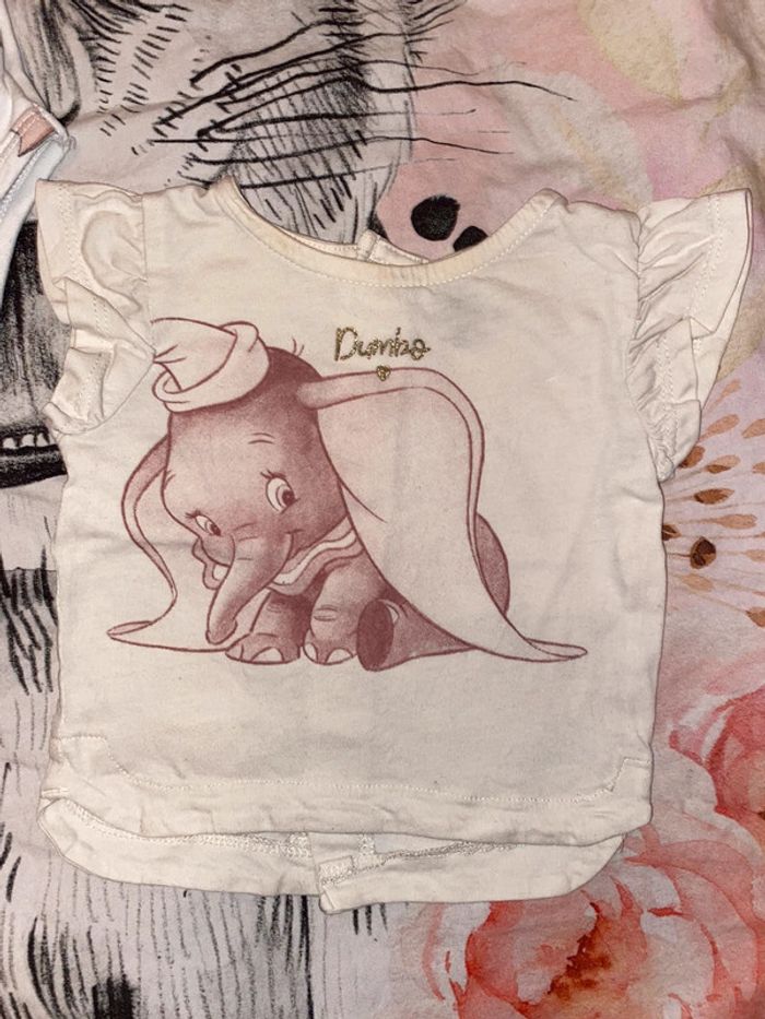 Ensemble Dumbo, 3 mois, Disney. - photo numéro 3