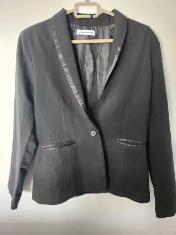 Veste blazer tailleur manteau noir women only taille 40 excellent état