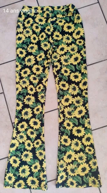 Pantalon évasé