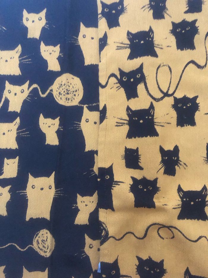Portage sling ringsling de la marque Roar modèle Miau miau miel poivre Neuf - photo numéro 5