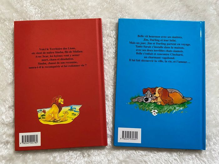 Lot de 2 livres Disney - photo numéro 2