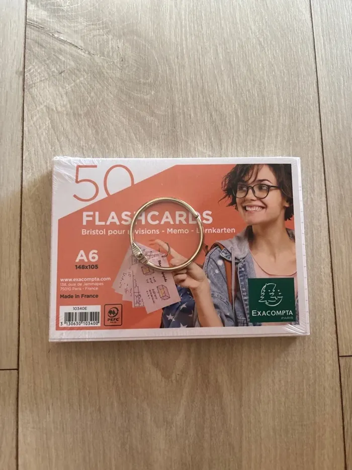 Flashcards Exacompta Bristol