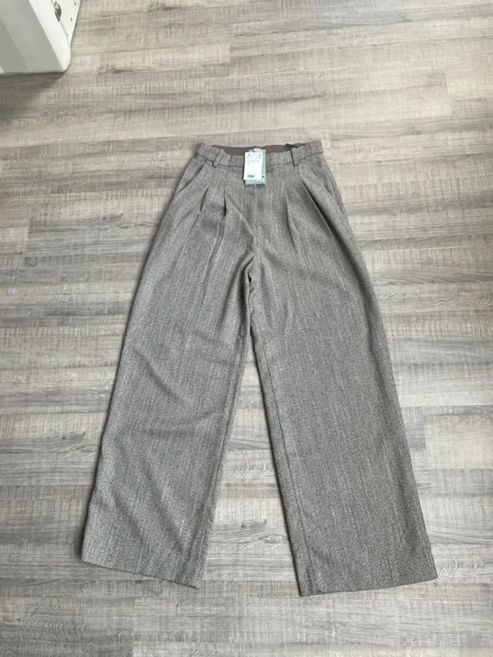 Pantalon large taille haute - photo numéro 2