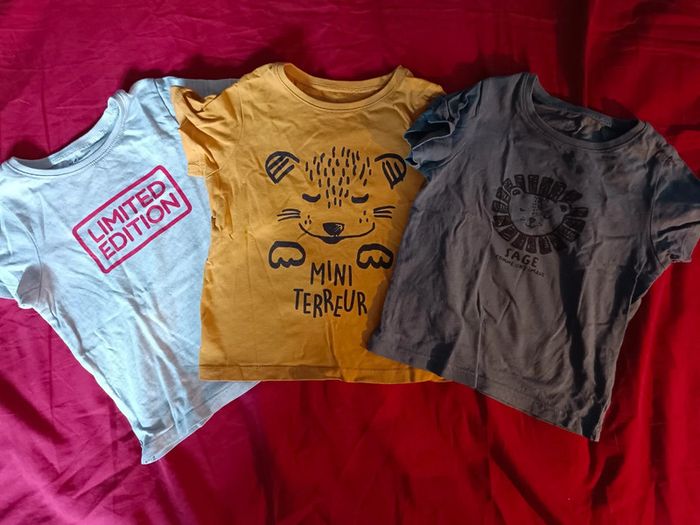 3 tshirt 18mois garçon