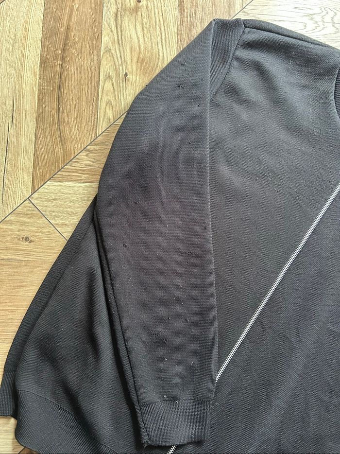 Bomber/Veste Zippée en Maille FINE BoohooMAN - photo numéro 5