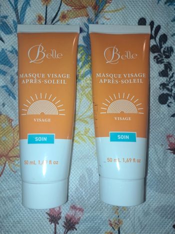 Belle - masque après-soleil