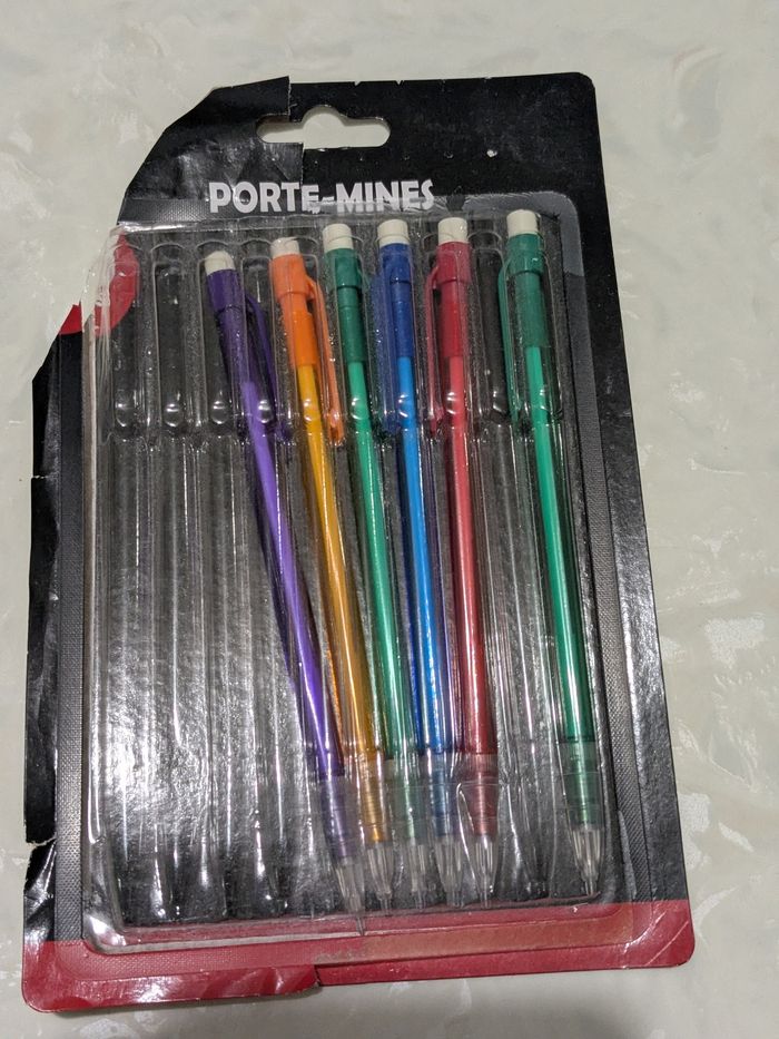 Lot de 6 porte-mines Cora. - photo numéro 4