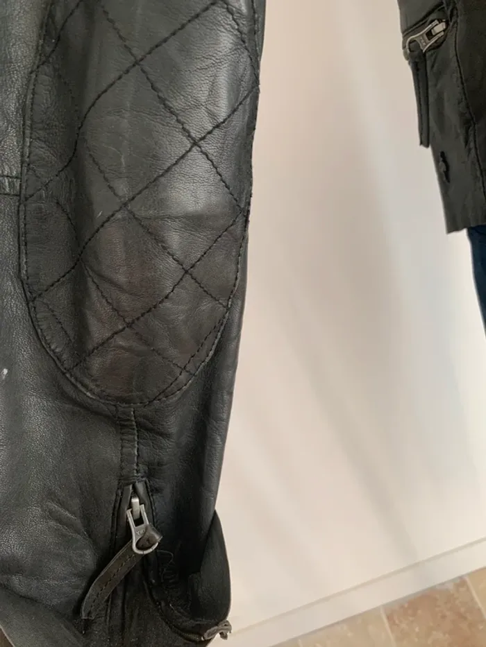 One Step veste cuir T40 - photo numéro 7