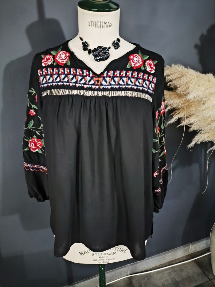 🌺 Blouse manches longues - photo numéro 2