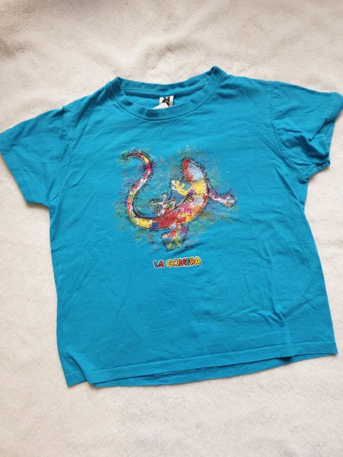 Tshirt lézard Gomera