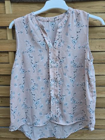 Tunique légère fleurie 🍒vintage 90🍒taille 42/44