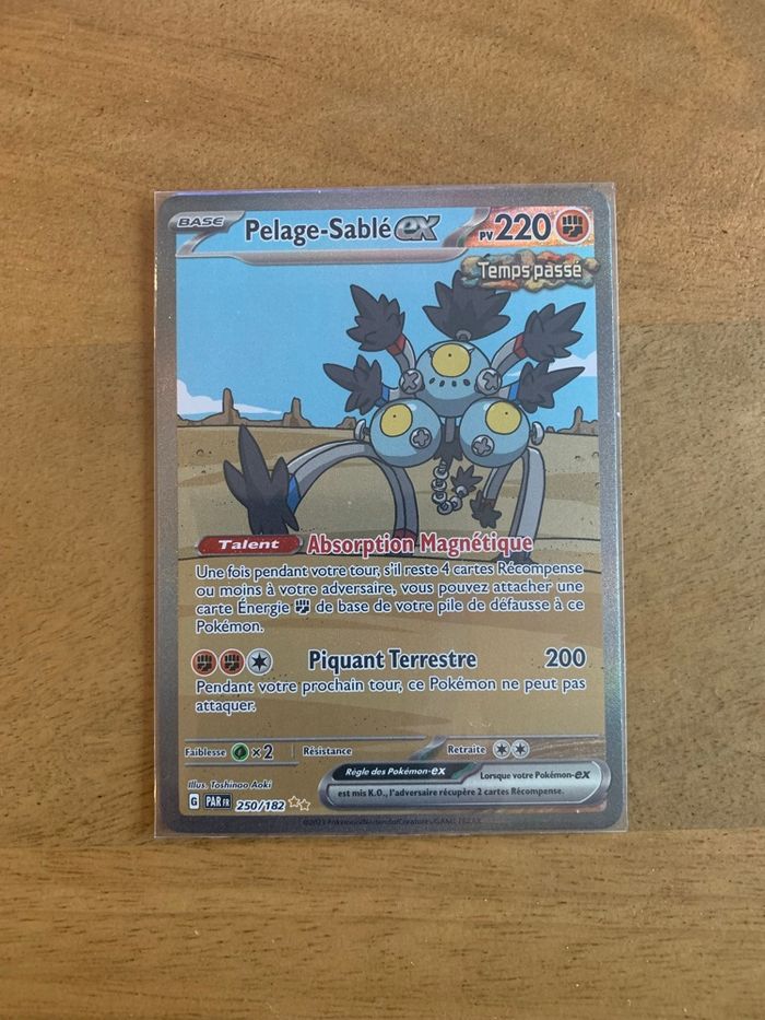 Carte Pokemon Pelage-Sable EX 250/182