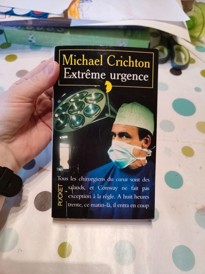 Extrême urgence de Michael Crichton