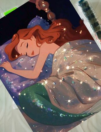 Diamond painting Arielle #H026