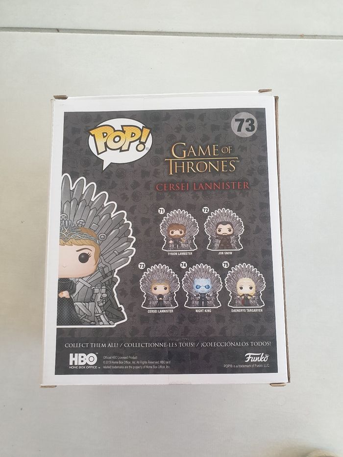 Pop Cercei Lannister sur le trône de fer - photo numéro 3