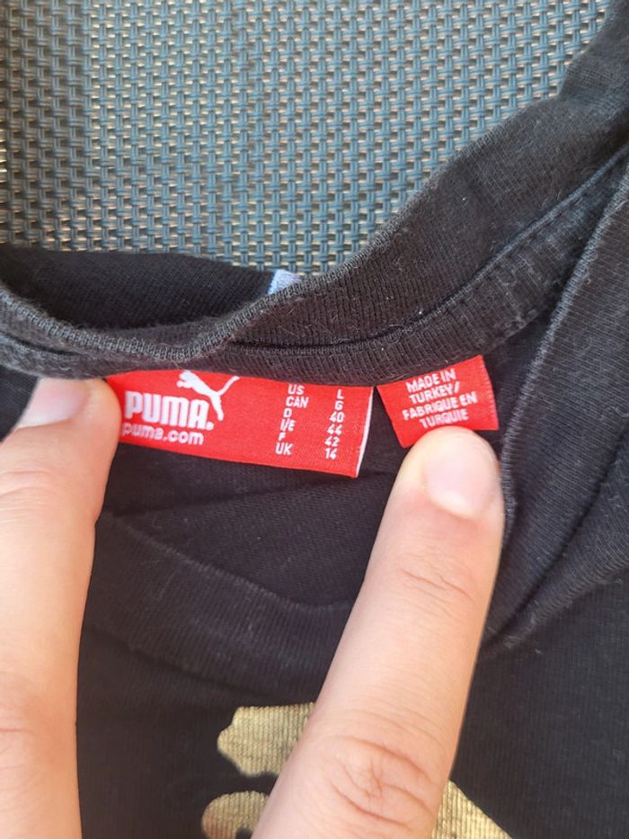 Superbe t shirt Puma. - photo numéro 2