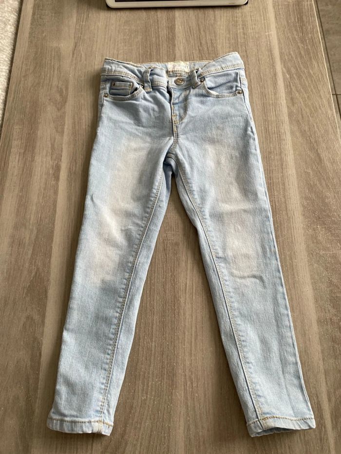Jean skinny 4 ans kiabi bleu clair